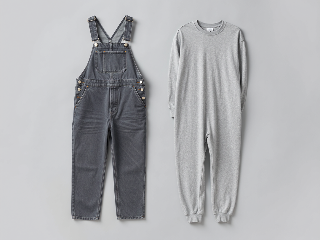 Herren overalls und strampler