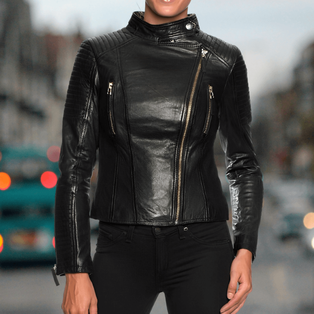 Damen Lederjacke: Edles Design & Premium-Leder