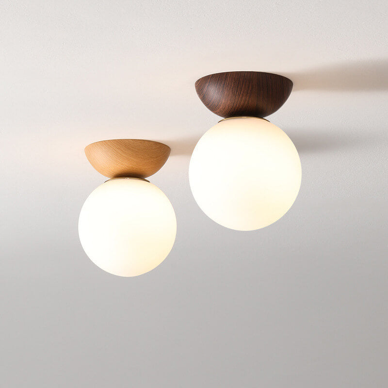 Deckenlampe im japanischen Stil mit LED-Beleuchtung
