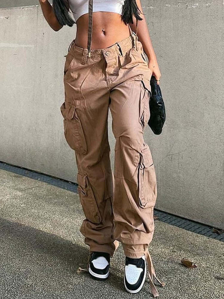 Damen Cargohose: Trendige & Praktische Hose mit vielen Taschen