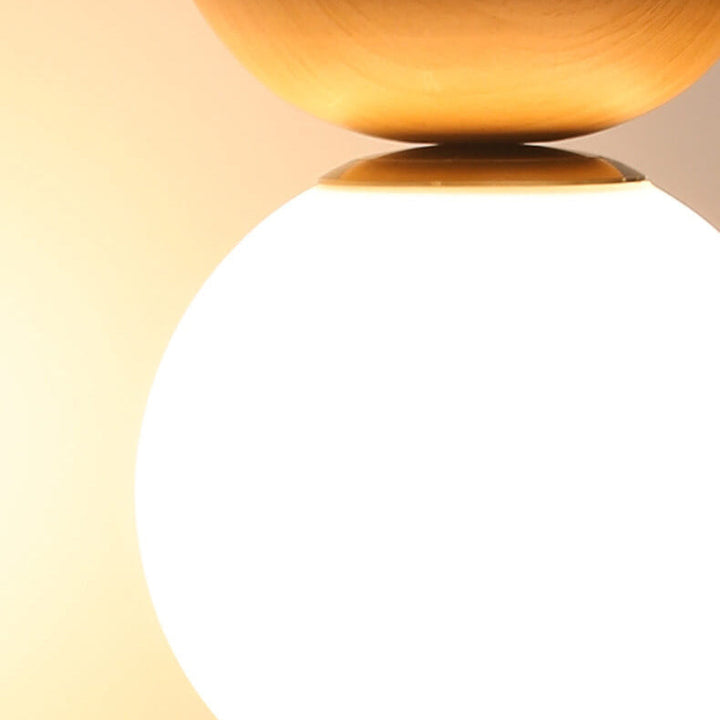 Deckenlampe im japanischen Stil mit LED-Beleuchtung