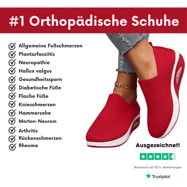 Orthopädische Schuhe für Damen: Schmerzlinderung