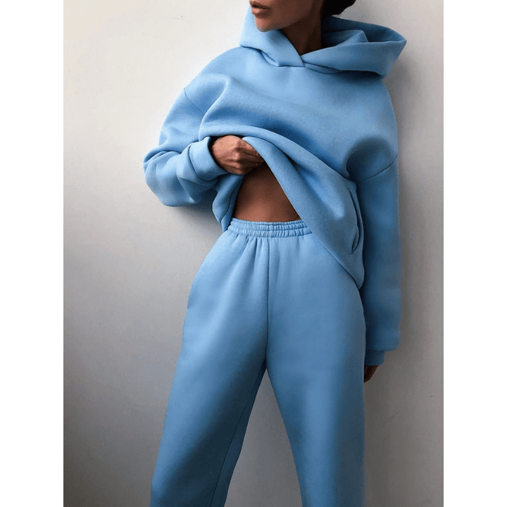 Damen Oversize Jogginganzug: Hochwertig & bequem