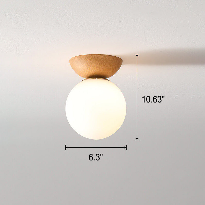 Deckenlampe im japanischen Stil mit LED-Beleuchtung