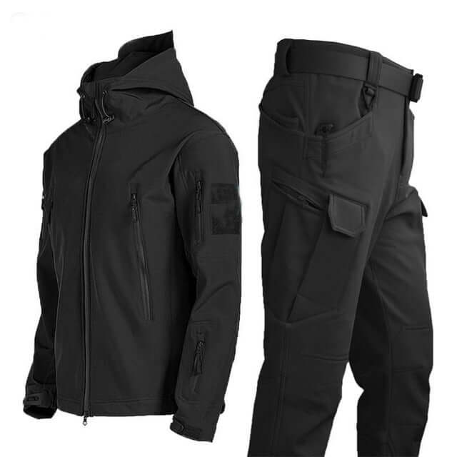 Herren Outdoor-Jacke & Hose: Robust & Wetterfest