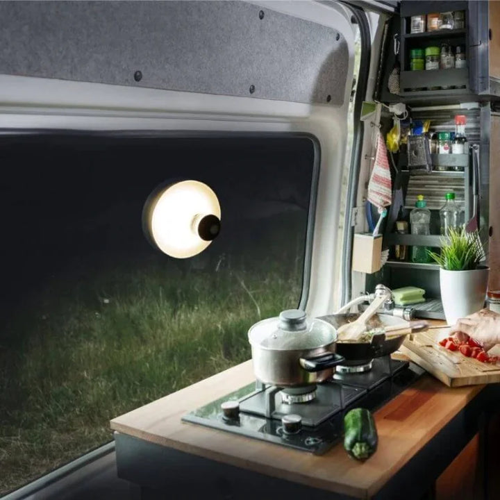 Wiederaufladbare LED-Saugnapf-Wandlampe
