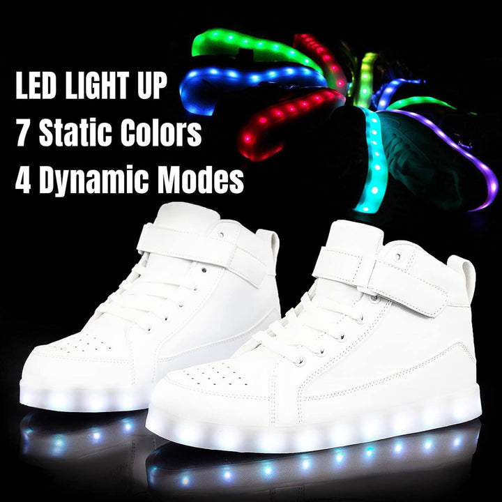 LED-Sneaker mit Akku-Beleuchtung: Modisch & Funktional