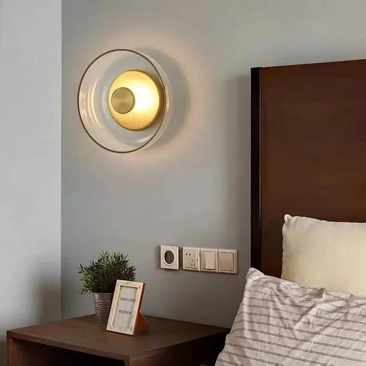 Nordische Wandlampe für moderne Räume - Glas, LED