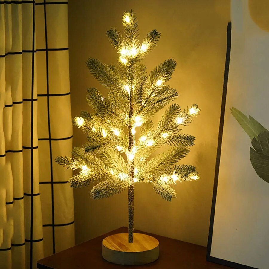 Künstliche Weihnachtsbaum-Nachtlicht für festliche Dekoration