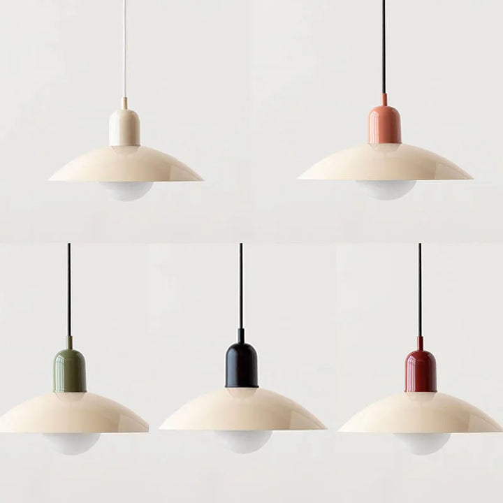Farbige Macaron Pendelleuchte - Modernes Design