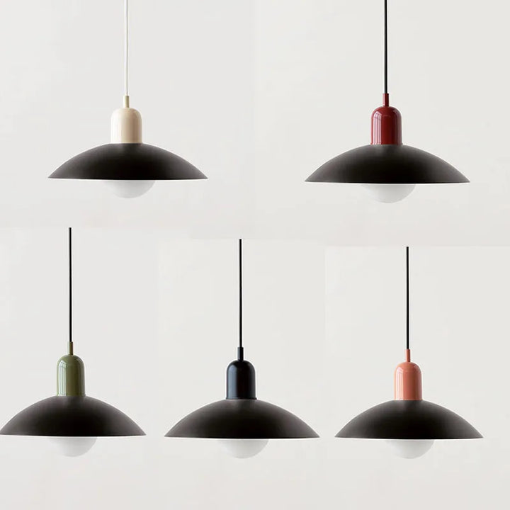 Farbige Macaron Pendelleuchte - Modernes Design