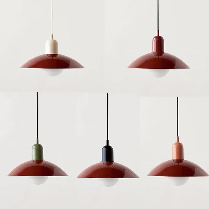 Farbige Macaron Pendelleuchte - Modernes Design