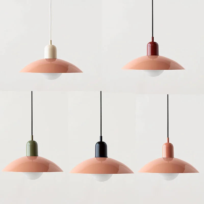 Farbige Macaron Pendelleuchte - Modernes Design