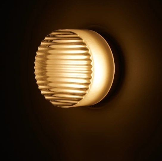 Moderne LED-Wandleuchte für Innen und Außen, Wechselndes Licht
