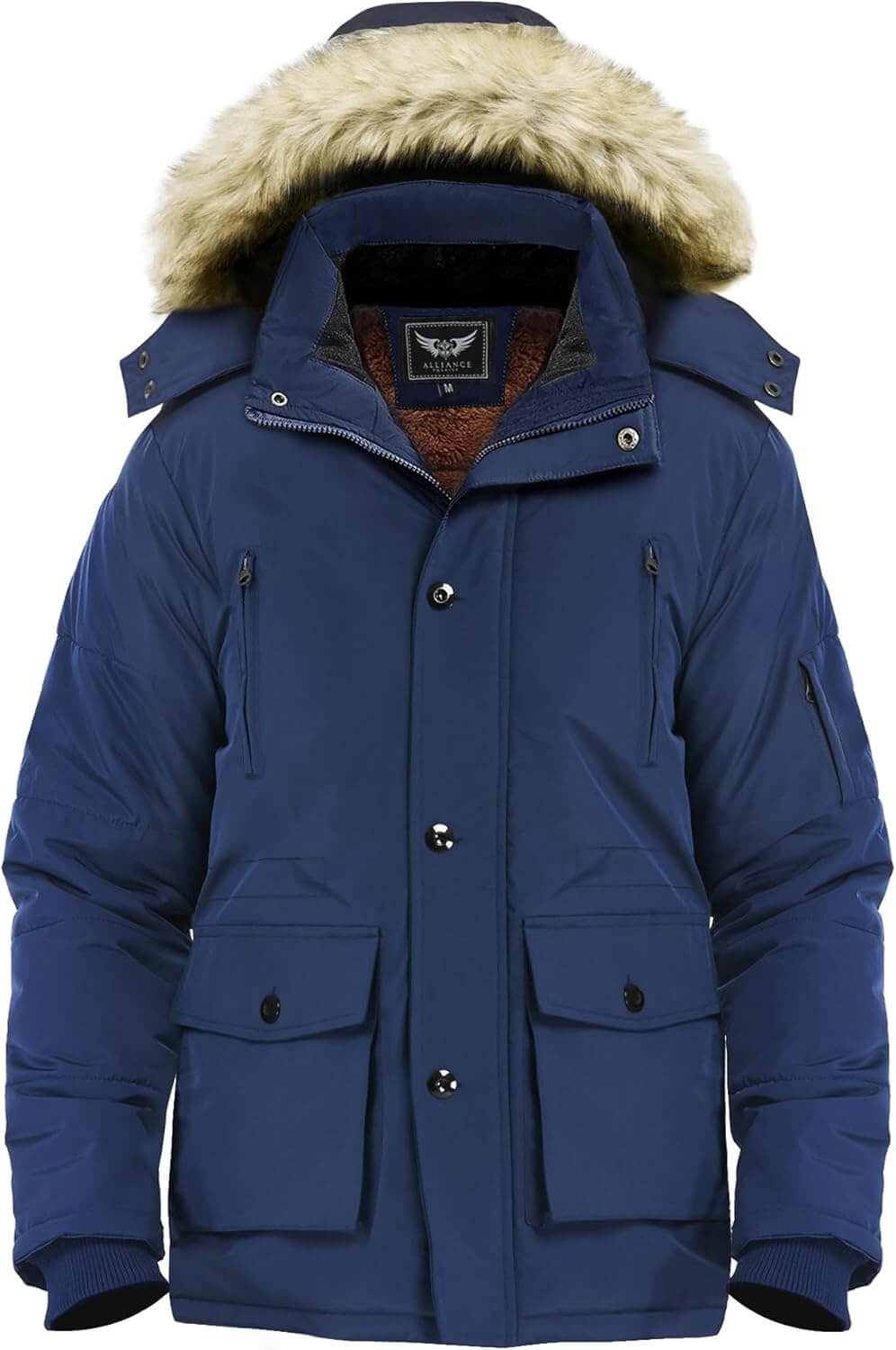 Herren Winterjacke mit Kapuze - Wärme & Stil