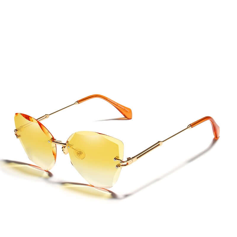 Sonnenbrille - Modernes, Rahmenloses Design