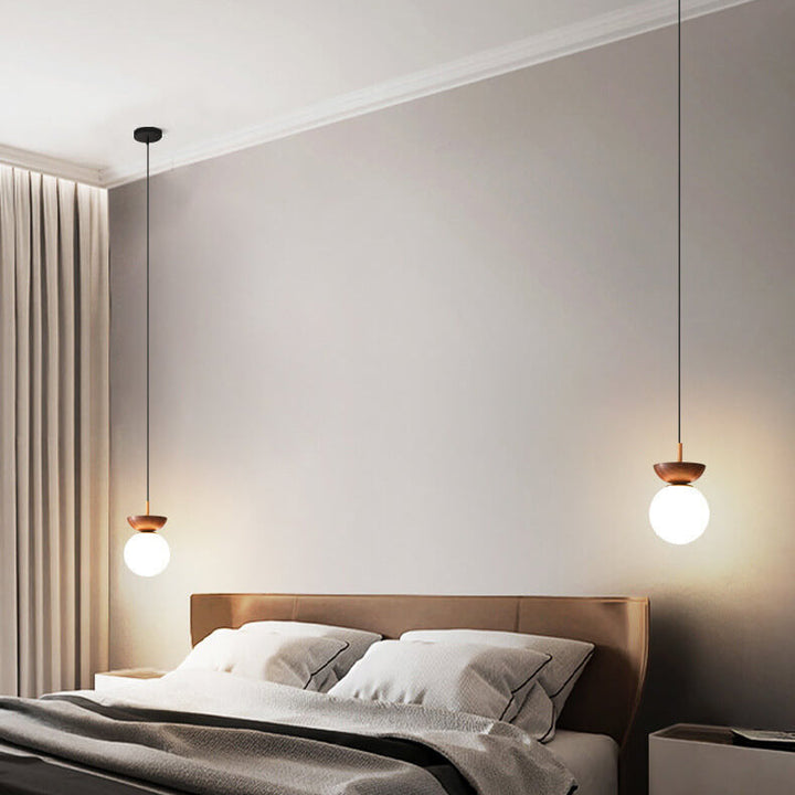 Deckenlampe im japanischen Stil mit LED-Beleuchtung