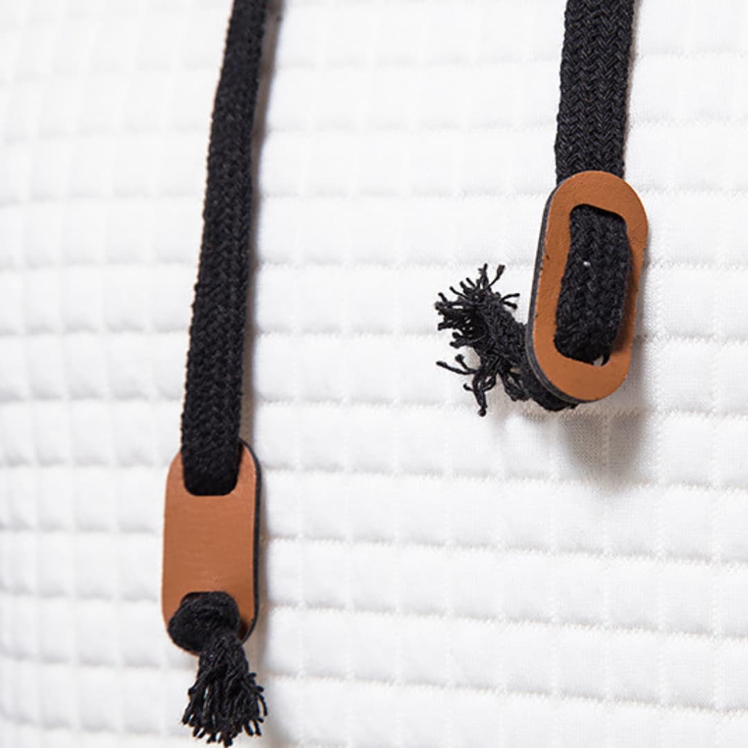 Herren Kapuzenpullover mit Karomuster und gemütlichem Tragekomfort