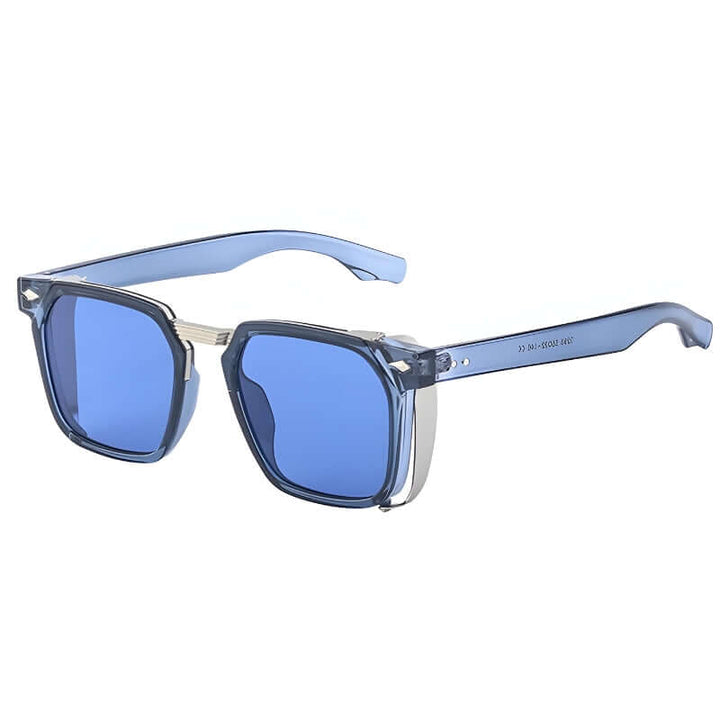 Sonnenbrille mit geometrischem Rahmen - UV400 Schutz