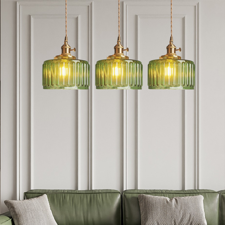 Vintage Kristall-Hängelampe für elegantes Raumlicht