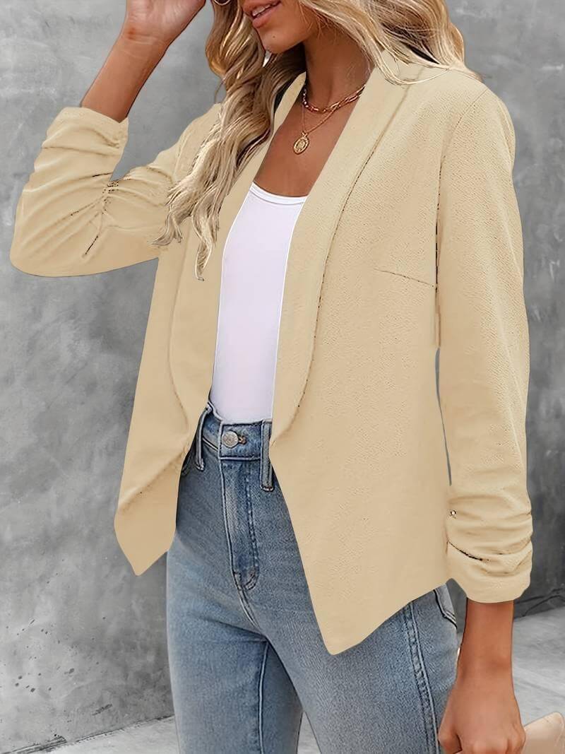 Damen Blazer mit offener Vorderseite