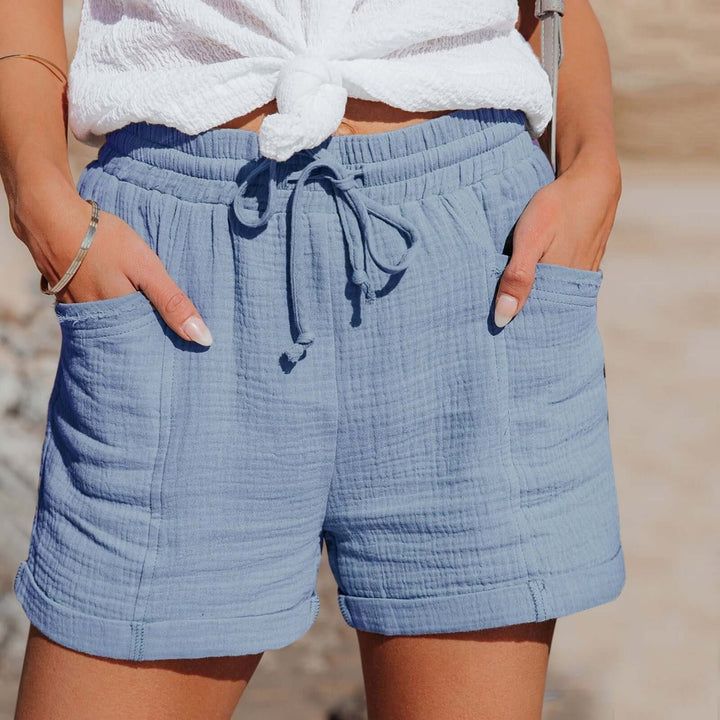 Sommerliche Damen-Baumwollshorts