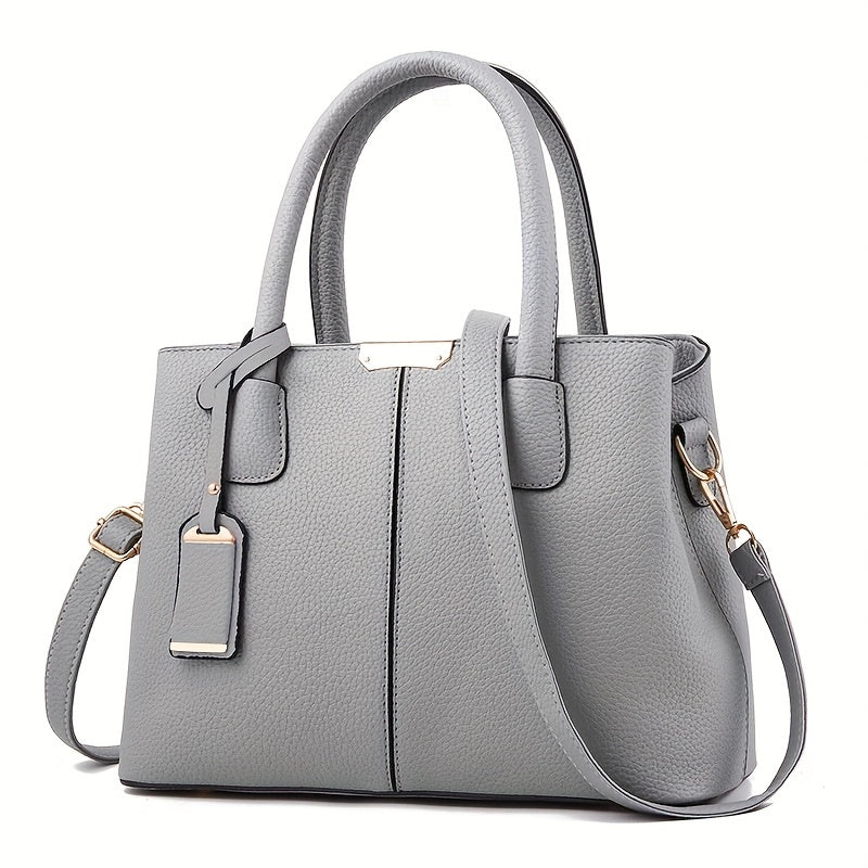 Damen Elegante PU Lederhandtasche - Vielseitig und Stilvoll