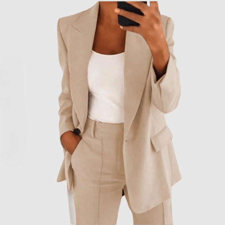 Elegantes Blazer-Hosen-Set: Modern & Stilvoll