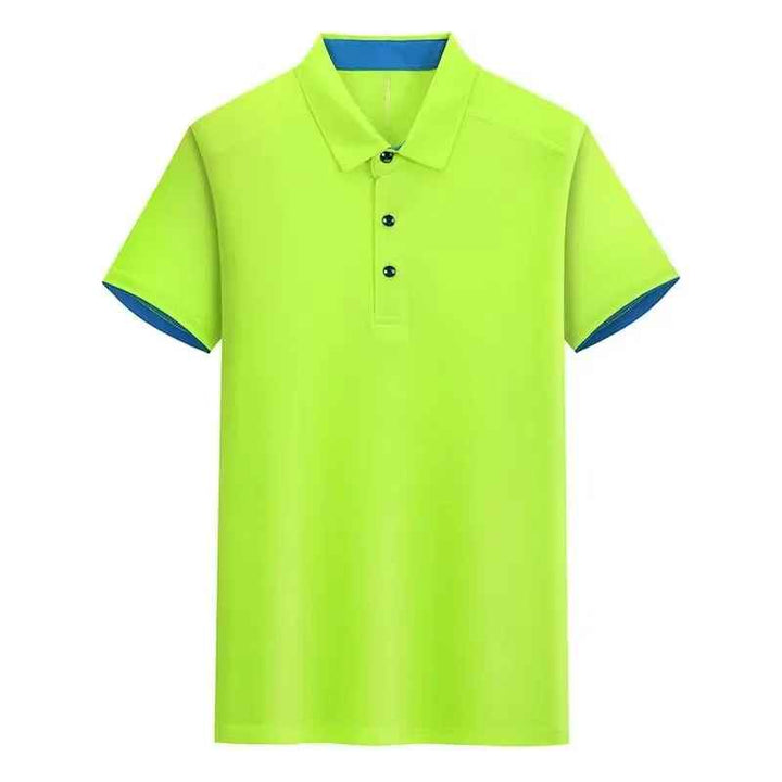 Herren Slim-Fit Poloshirt mit reflektierenden Details