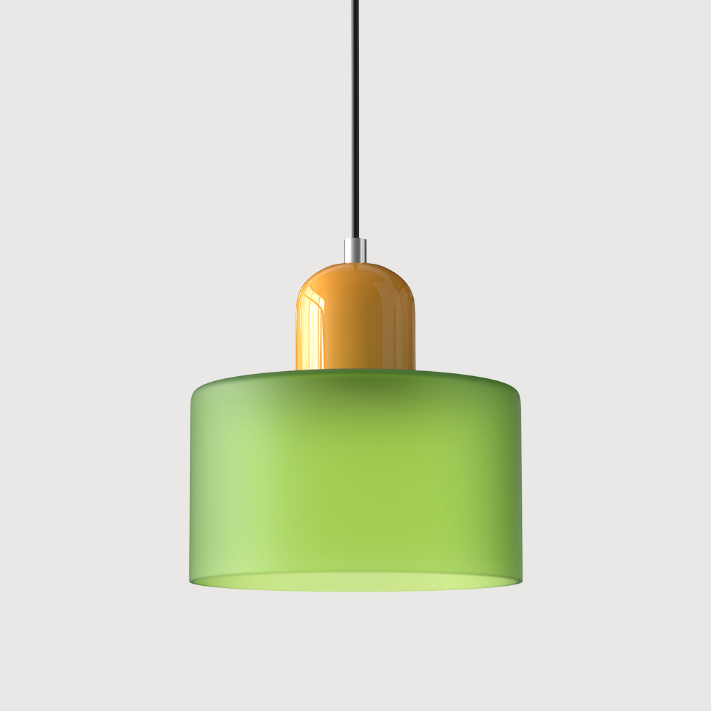 Bauhaus Glas Pendelleuchte für Stilvolle Innenräume