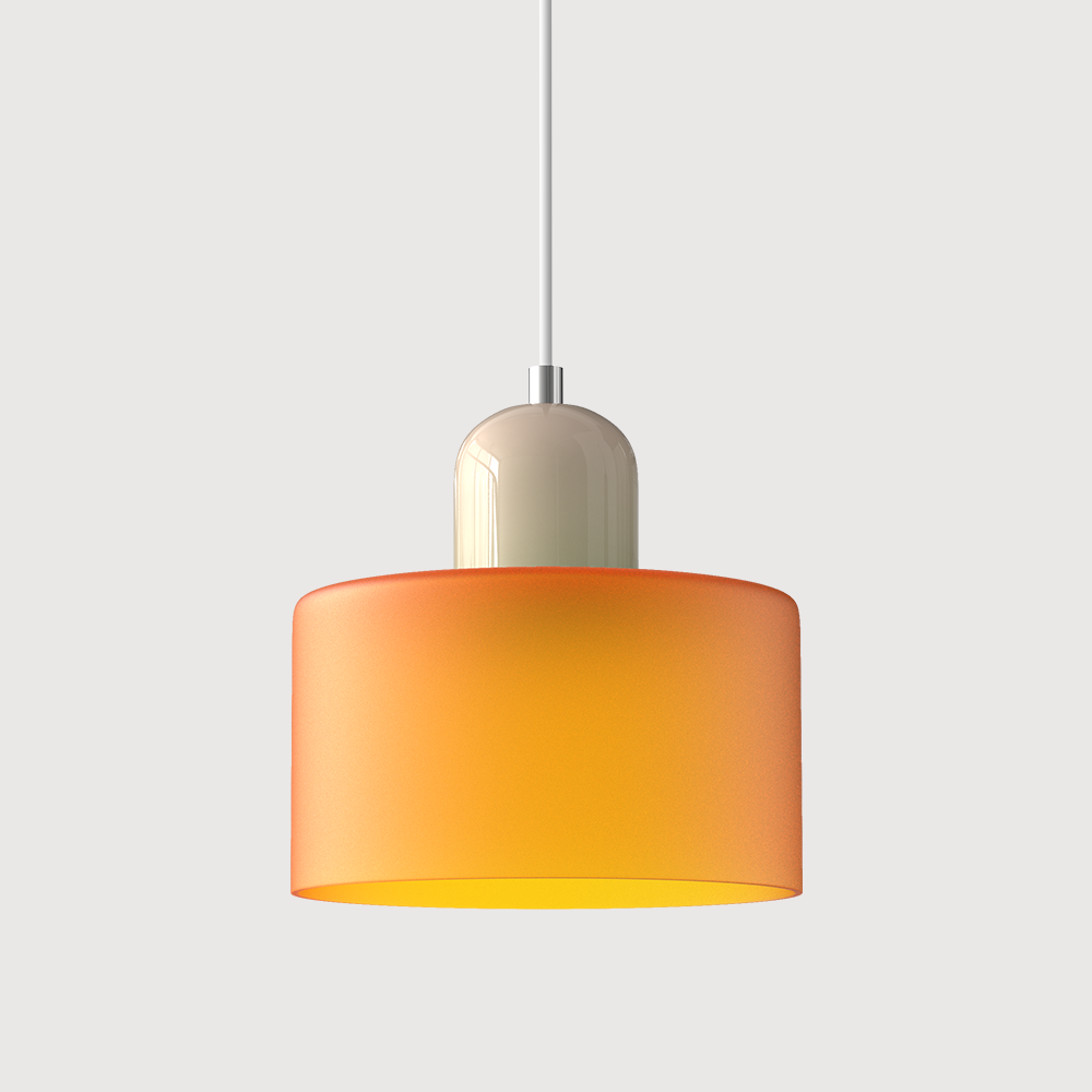 Bauhaus Glas Pendelleuchte für Stilvolle Innenräume