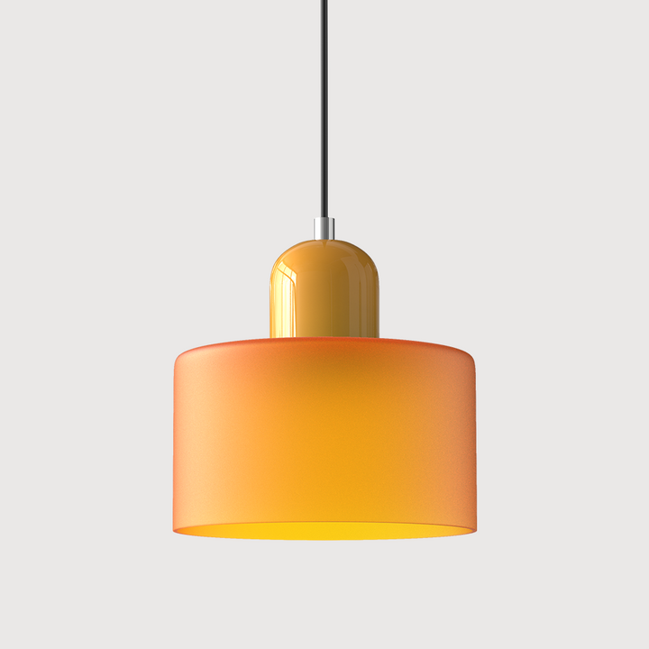 Bauhaus Glas Pendelleuchte für Stilvolle Innenräume