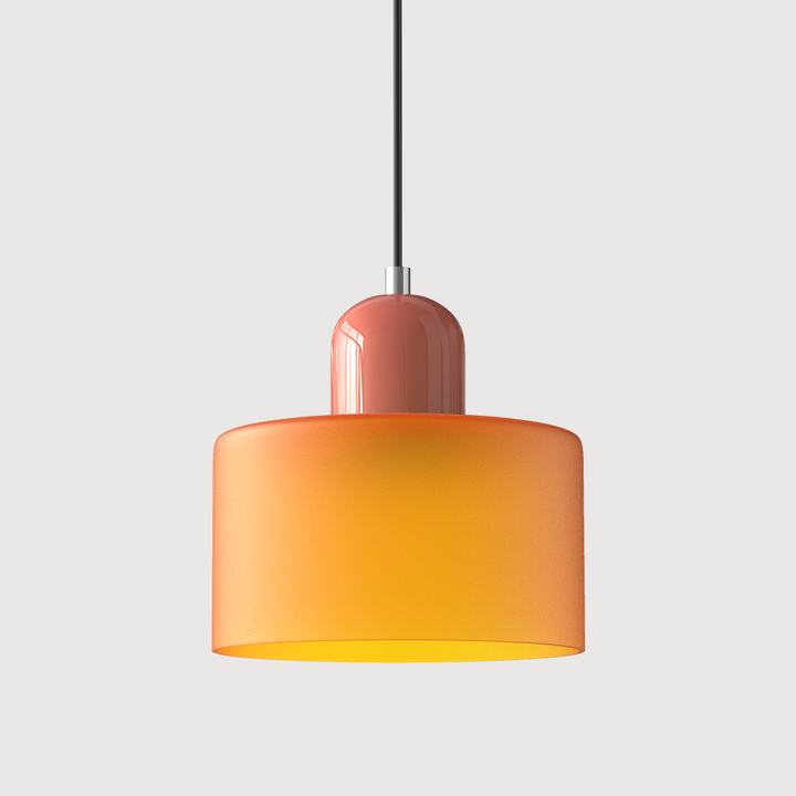 Bauhaus Glas Pendelleuchte für Stilvolle Innenräume