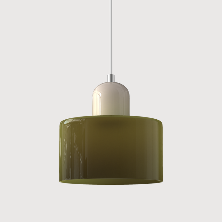 Bauhaus Glas Pendelleuchte für Stilvolle Innenräume