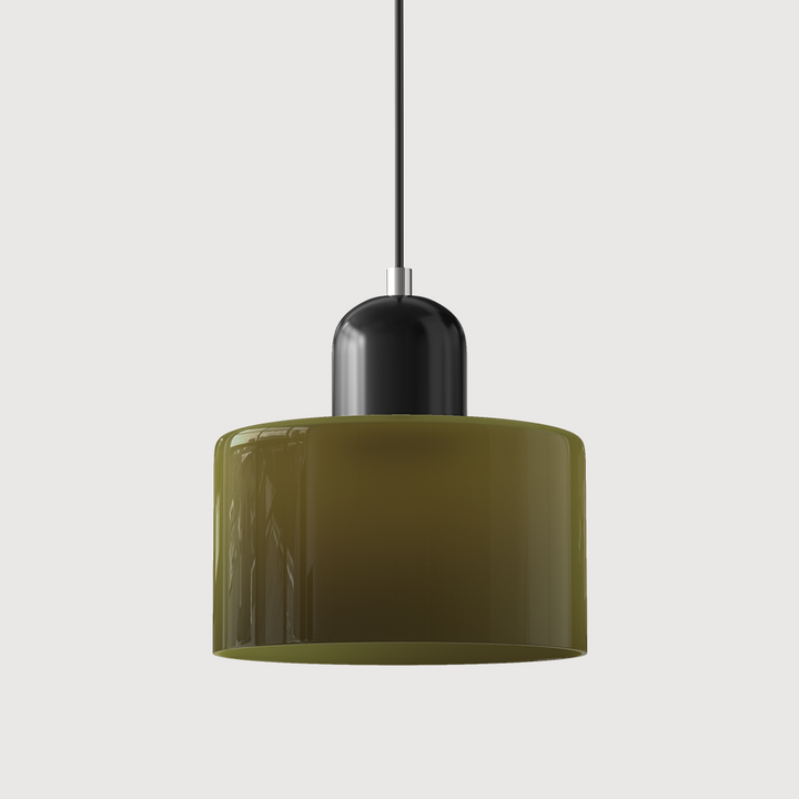 Bauhaus Glas Pendelleuchte für Stilvolle Innenräume