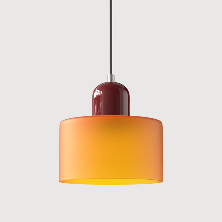 Bauhaus Glas Pendelleuchte für Stilvolle Innenräume
