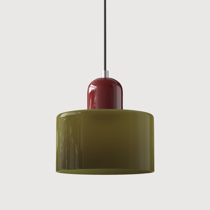 Bauhaus Glas Pendelleuchte für Stilvolle Innenräume