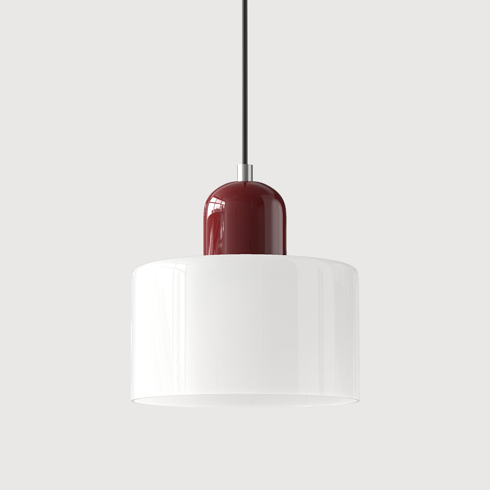 Bauhaus Glas Pendelleuchte für Stilvolle Innenräume