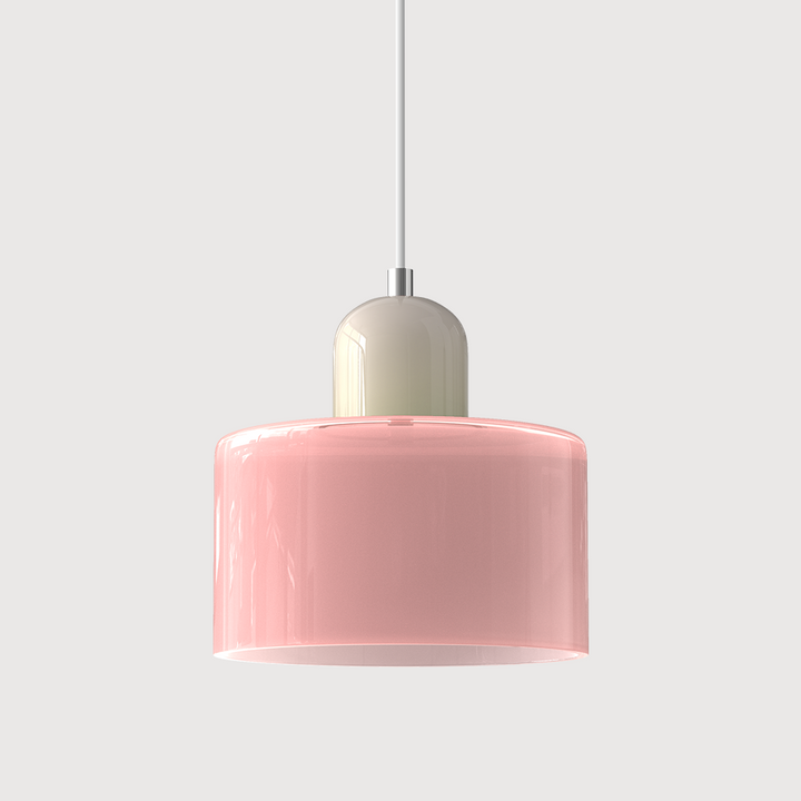 Bauhaus Glas Pendelleuchte für Stilvolle Innenräume