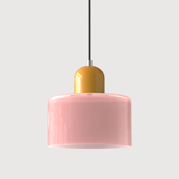 Bauhaus Glas Pendelleuchte für Stilvolle Innenräume