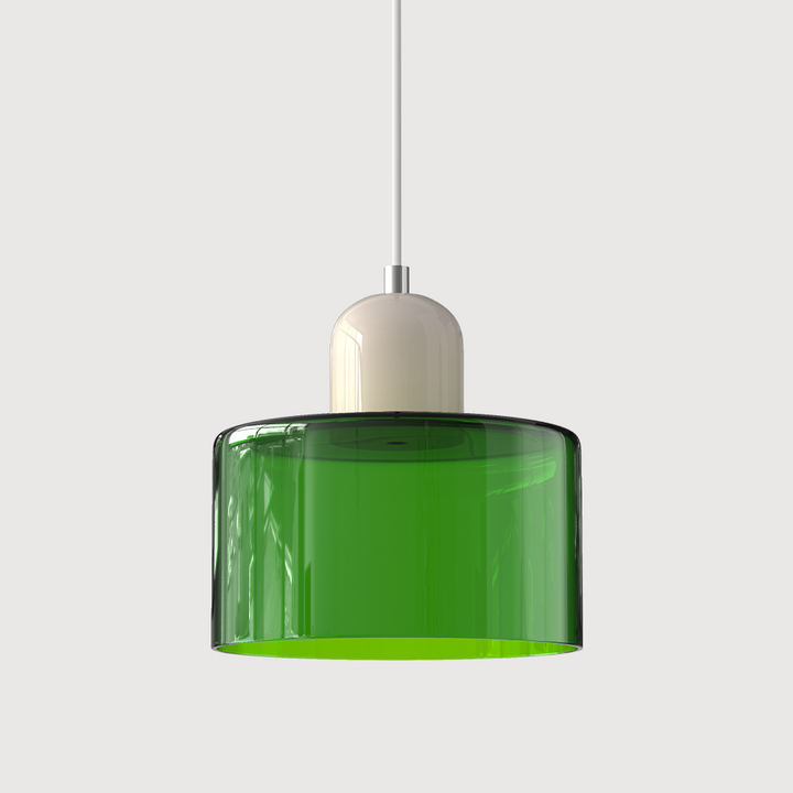 Bauhaus Glas Pendelleuchte für Stilvolle Innenräume