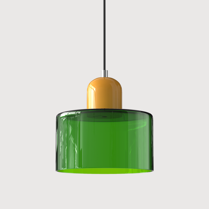 Bauhaus Glas Pendelleuchte für Stilvolle Innenräume