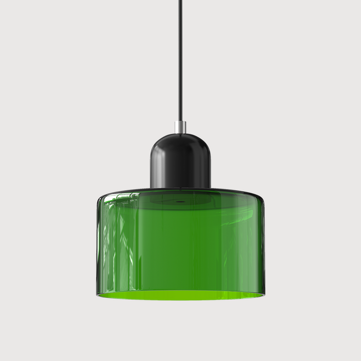 Bauhaus Glas Pendelleuchte für Stilvolle Innenräume