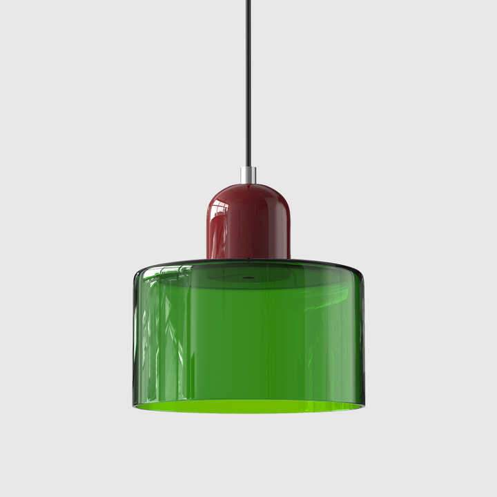 Bauhaus Glas Pendelleuchte für Stilvolle Innenräume