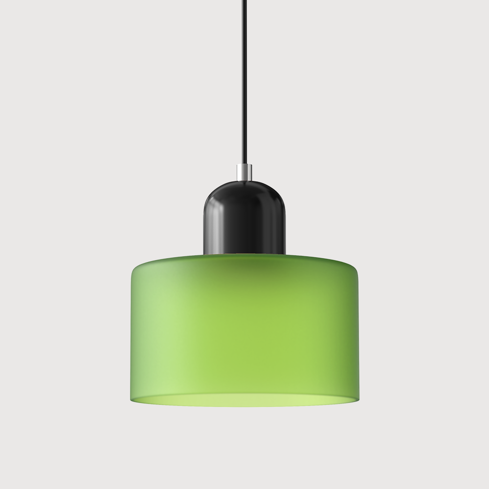 Bauhaus Glas Pendelleuchte für Stilvolle Innenräume
