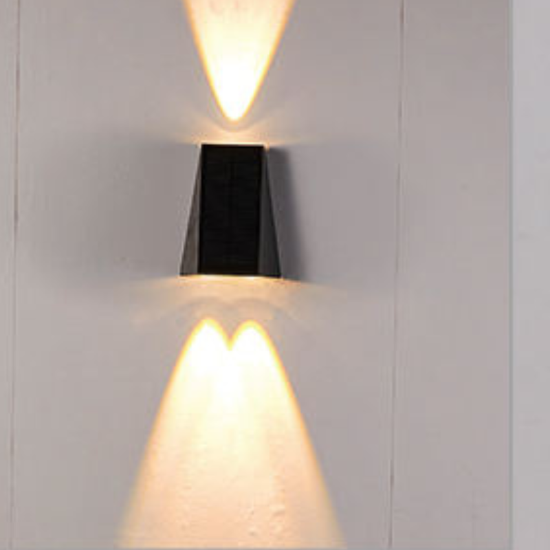 LED-Solar-Wandleuchte für Außenbereiche