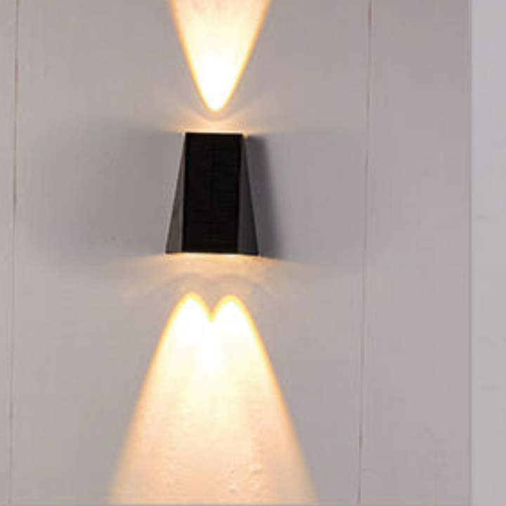 LED-Solar-Wandleuchte für Außenbereiche
