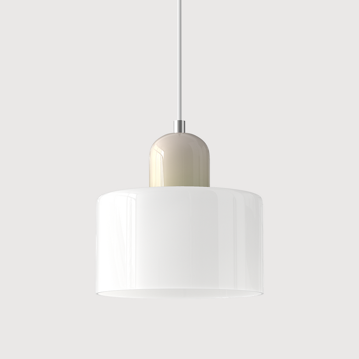 Bauhaus Glas Pendelleuchte für Stilvolle Innenräume
