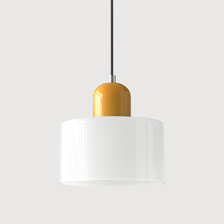 Bauhaus Glas Pendelleuchte für Stilvolle Innenräume