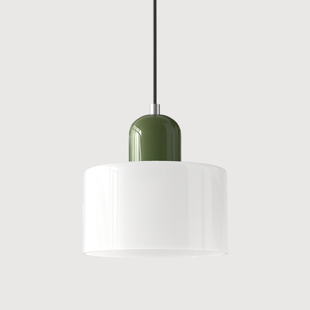 Bauhaus Glas Pendelleuchte für Stilvolle Innenräume